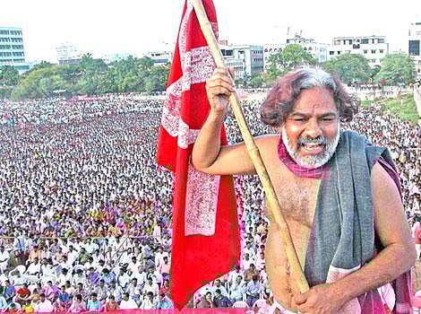 Balladeer and folk singer Gaddar. (Photo | Express)