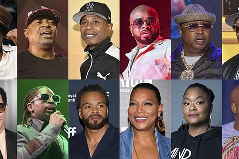 Image used for representational purpose only. Hip-hop legends...(Photo | AP)
