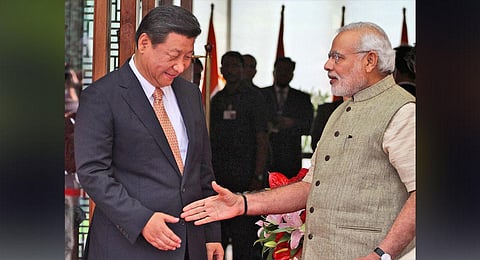 Chinese President Xi Jinping and Indian Prime Minister Narendra Modi. (File | AP)