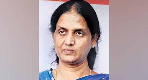 Telangana Education Minister P Sabitha Indra Reddy. (Photo | Express)