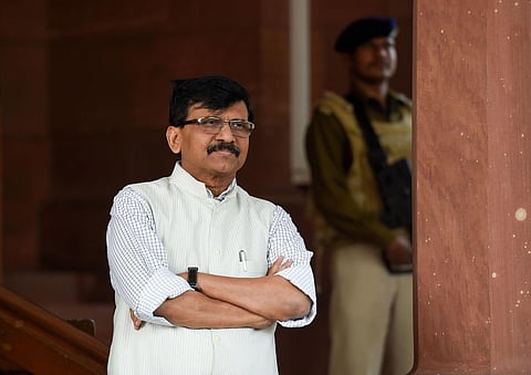 Shiv Sena (UBT) MP Sanjay Raut (PTI)