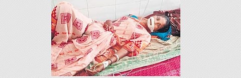 Mani Madhi undergoing treatment at the Kalimela CHC | Express