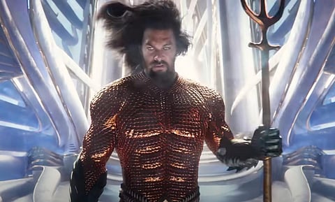 A Still from the teaser of Aquaman and the lost kingdom. (Videograb)