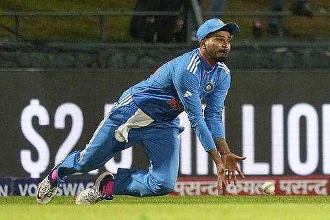 Indian cricketer Shreyas Iyer.