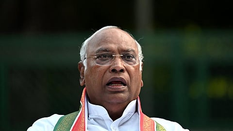 All India Congress Committee (AICC) President Mallikarjun Kharge. 