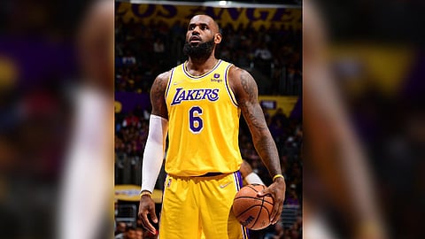 American Basketball player LeBron James. (Photo | Twitter)