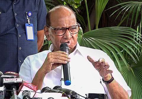 NCP chief Sharad Pawar. (File photo | PTI)