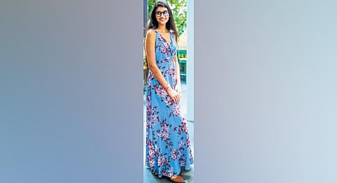 A model donning a collection that will be on display. (Photo | special arrangement)