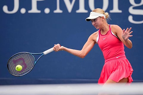Anastasia Potapova. (Photo | AP)