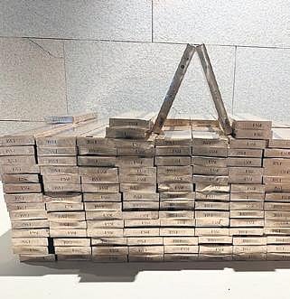 The cigarettes seized at KIA’s T2 