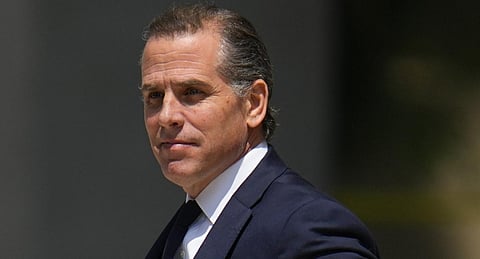 US President Joe Biden's son Hunter Biden.(Photo | AP)
