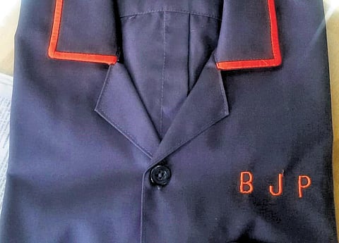 Image of BJP's proposed uniform for its workers in Jharkhand, used for representational purposes only. (Photo | Express)
