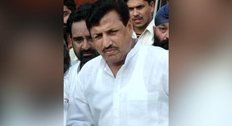 Former Uttar Pradesh minister Amarmani Tripathi who was recently released from prison (File | PTI)