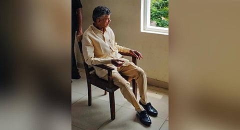 Former AP CM Chandrababu Naidu grilled for six hours in jail by CID sleuths
