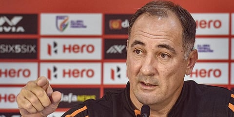 Indian men's football team coach Igor Stimac. (Photo | PTI)