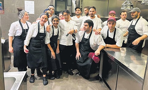 Srishti Kovelamudi with others