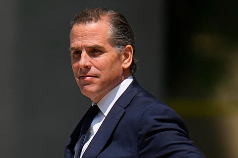 US President Joe Biden's son Hunter Biden