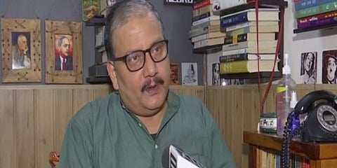 RJD MP Manoj Kumar Jha (Photo | ANI)