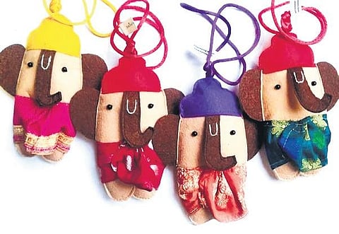 DIY Ganesha Kit encourages kids to explore their creativity while also learning about Indian culture