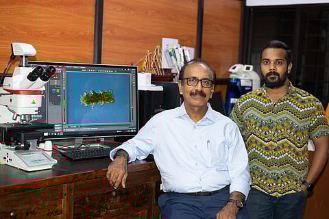 This novel species was discovered by senior Prof. Dr S. Bijoy Nandan and Vishnudattan N.K, Research Scholar. (Photo | Express)