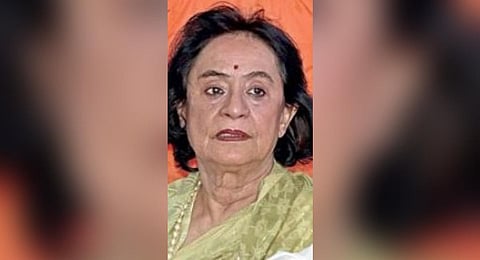 Writer and filmmaker Gita Mehta