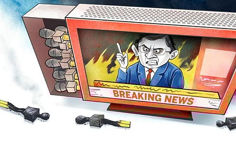 Self-regulation of TV news channels needs to be tightened: SC