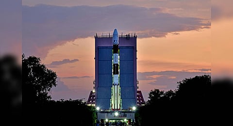 Aditya-L1, the nation's maiden mission to study the Sun, took off from the second launch pad of Satish Dhawan Space Centre on Saturday.( Photo | PTI)