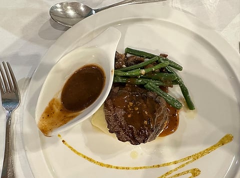 A dish served at the Willingdon Sports Club in Mumbai (Photo | Sandip Ghose)