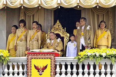 Thailand's Royal family. (AP Photo/Wason Wanichakorn, File)