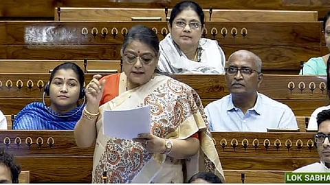 Trinamool Congress MP Kakoli Ghosh Dastidar. 