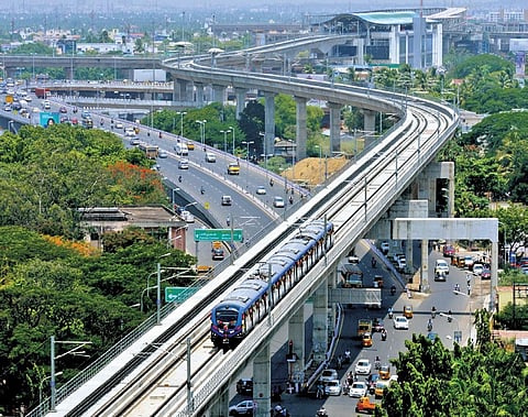 CMRL feasibility study also recommended the extension of the metro services from Siruseri to Kilambakkam via Kelambakkam | express