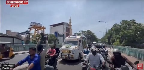 Media coverage of Vijay Antony's daughter's death. (videograb)