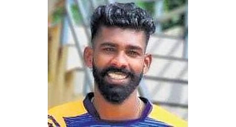 Sijo George, captain of Kerala Cerebral Palsy football team. (Photo | Express)