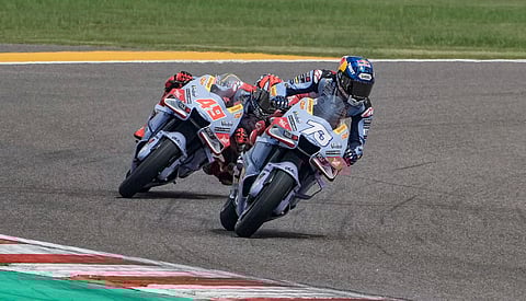 The inaugural Grand Prix of India took place at the Buddh International Circuit in 2023 (File Photo | PTI)