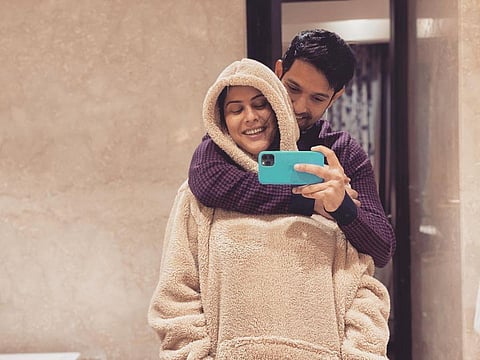 Actor couple Vikrant Massey and Sheetal Thakur (Instagram)