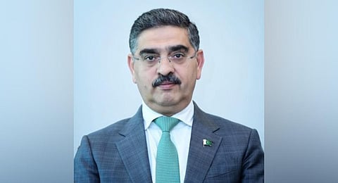 Pakistan's caretaker Prime Minister Anwar ul Haq Kakar (Twitter)