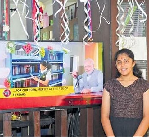 Akarshana Sathish, received appreciation from Prime Minister Narendra Modi