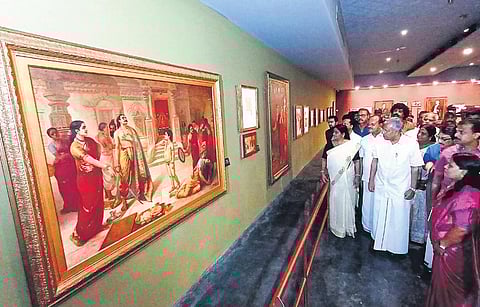 CM Pinarayi launches Raja Ravi Varma Art Gallery