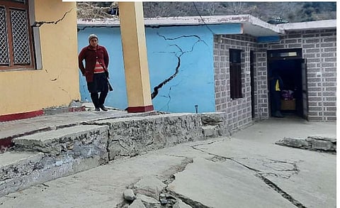 'Natural drainage is not possible in these areas,' the NIH report said (Photo | Express)