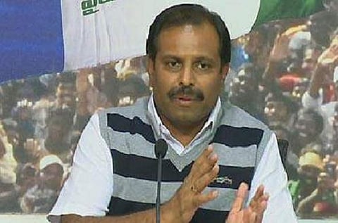 Andhra Pradesh government chief whip Gadikota Srikanth Reddy (File Photo| Facebook)
