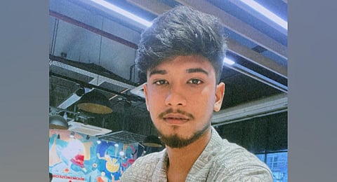 Delivery agent Nilay Nama. (Photo | Express)