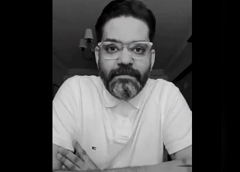 Dr Cyriac Abby Philips.  (Twitter | Videograb)