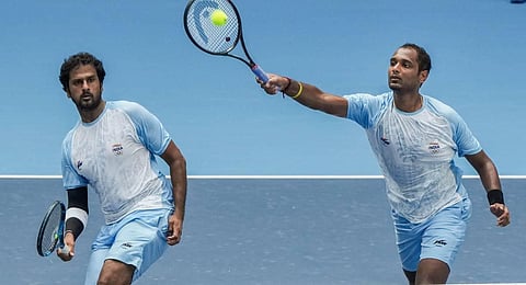 Asian Games: Ramkumar-Myneni pair takes silver in men''s doubles