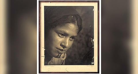 Lalit Mohan Sen’s oeuvre comprises trans-regional styles of the 20th-century Indian art. ( Photo- Janusari Girl art work)