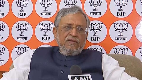 Senior BJP leader Sushil Kumar Modi. (Photo | ANI)