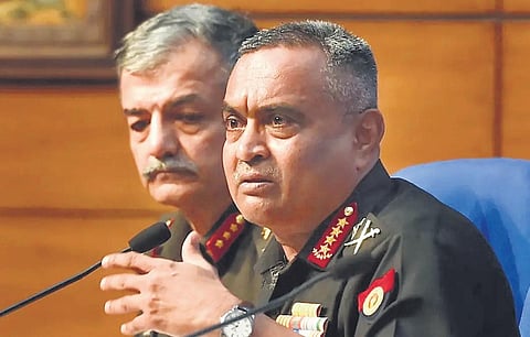 Army Chief General MK Pande | file photo
