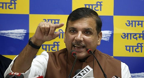 FILE - AAP leader and Rajya Sabha MP Sanjay Singh. (Photo | Shekhar Yadav, EPS)