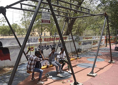 A children’s park in Race Course.