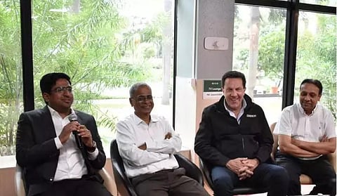 Representatives of Coherent Corp., IIT Madras and Guidance Tamil Nadu entered into a tripartite agreement over the setting up of the centre of excellence | Special arrangement