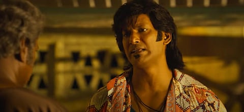 A scene from thetrailer of the movie 'Mark Antony' (Photo | YouTube)